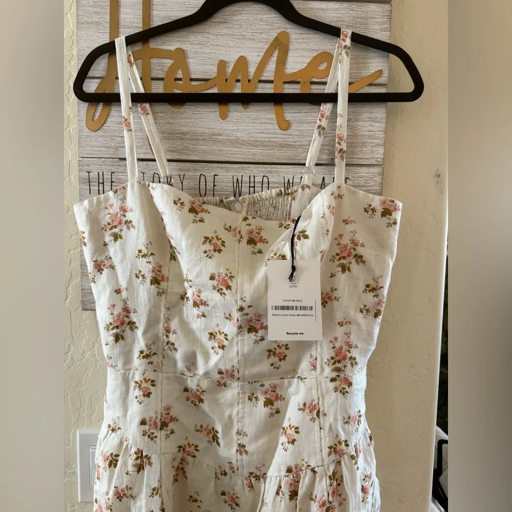 Reformation Katarin linen dress (2) - Picture 6 of 9